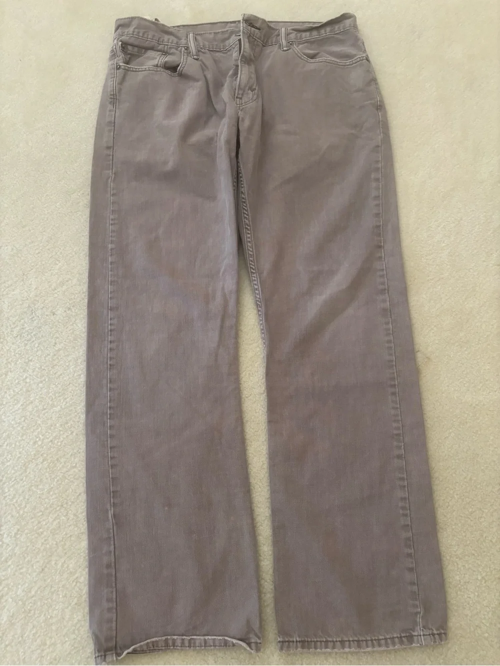Levi's Men's Corduroy Jeans in Taupe
